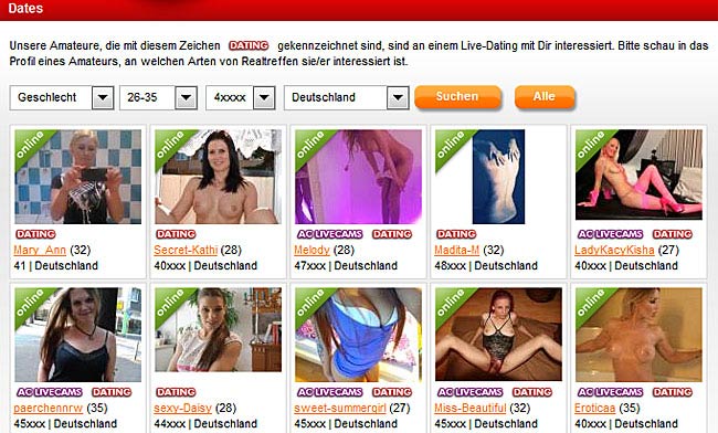 Amateur Sex Dating Area der Amateur Community